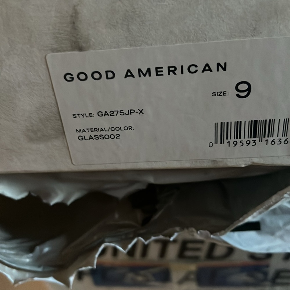 Good American Cinderella Heel, Sz Various Sizes NIB - Picture 13 of 13